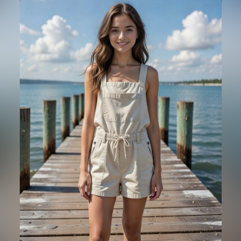 Aritzia Wilfred Free Beatriz Romper Overalls, Size Small